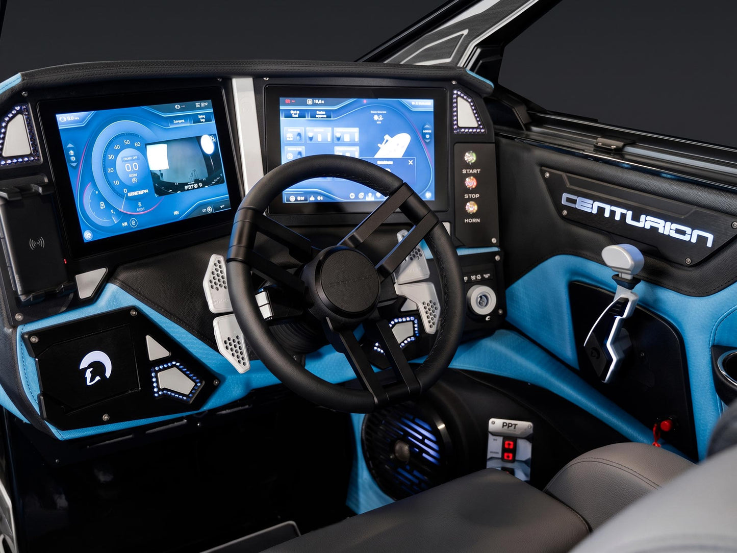 2026 Centurion Ri245 - Mist Blue / Gunmetal Flake / Onyx Black