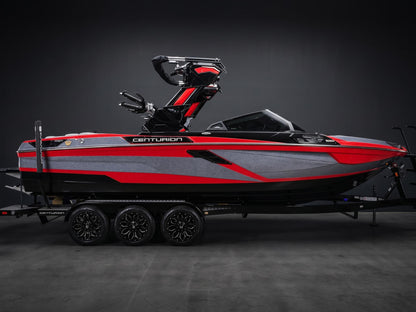 2026 Centurion Ri245 - Onyx Black / Gunmetal Flake / Red