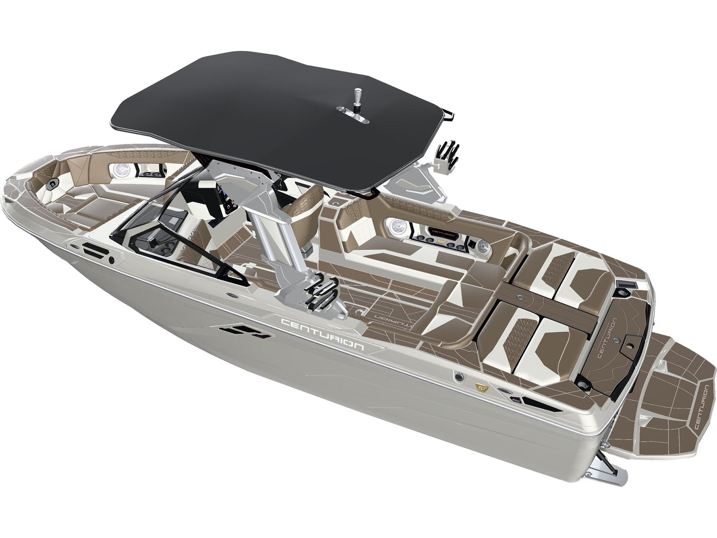 2026 Centurion Ri245 - White Frost / Mocha - BoardCo