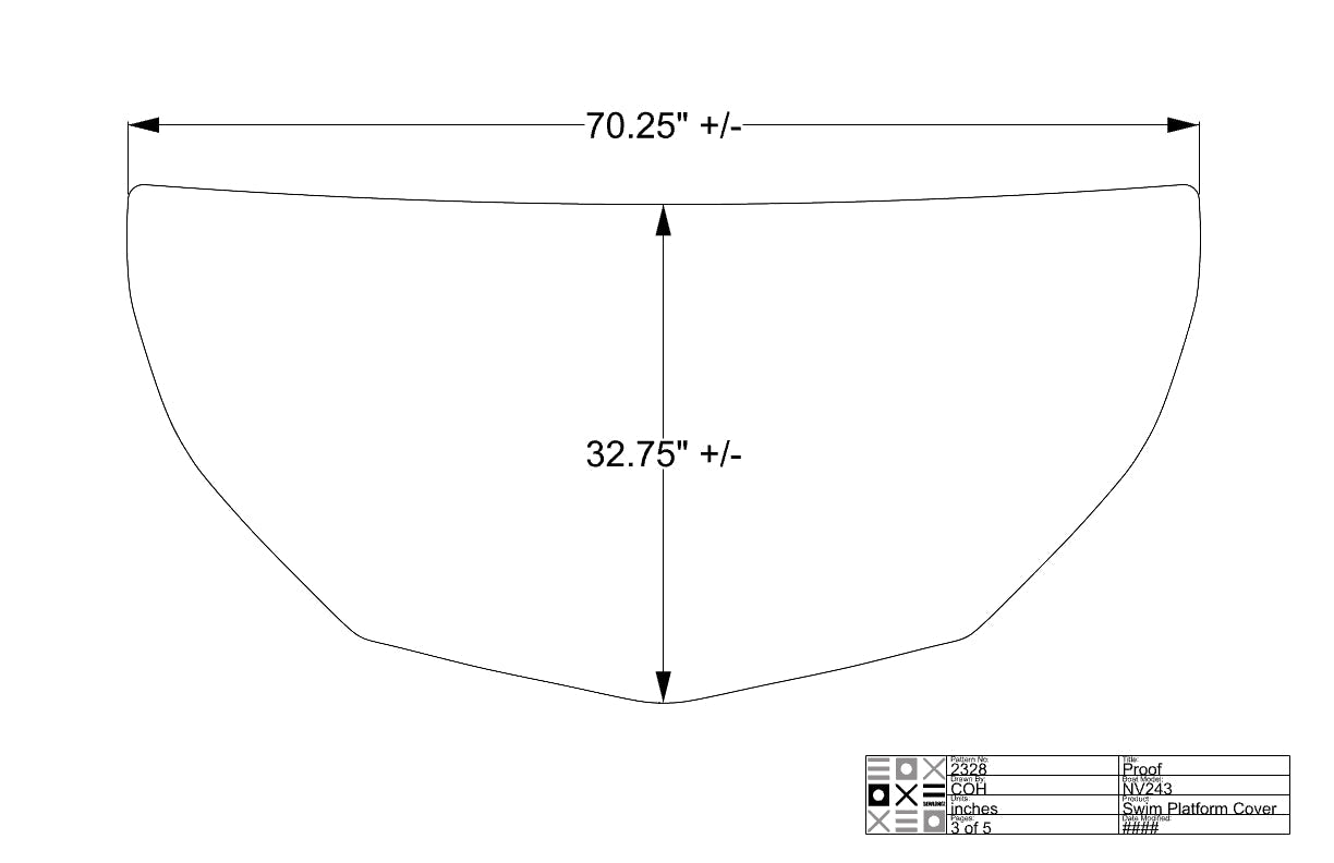 2026 Nv Swim Platform Cover - BoardCo