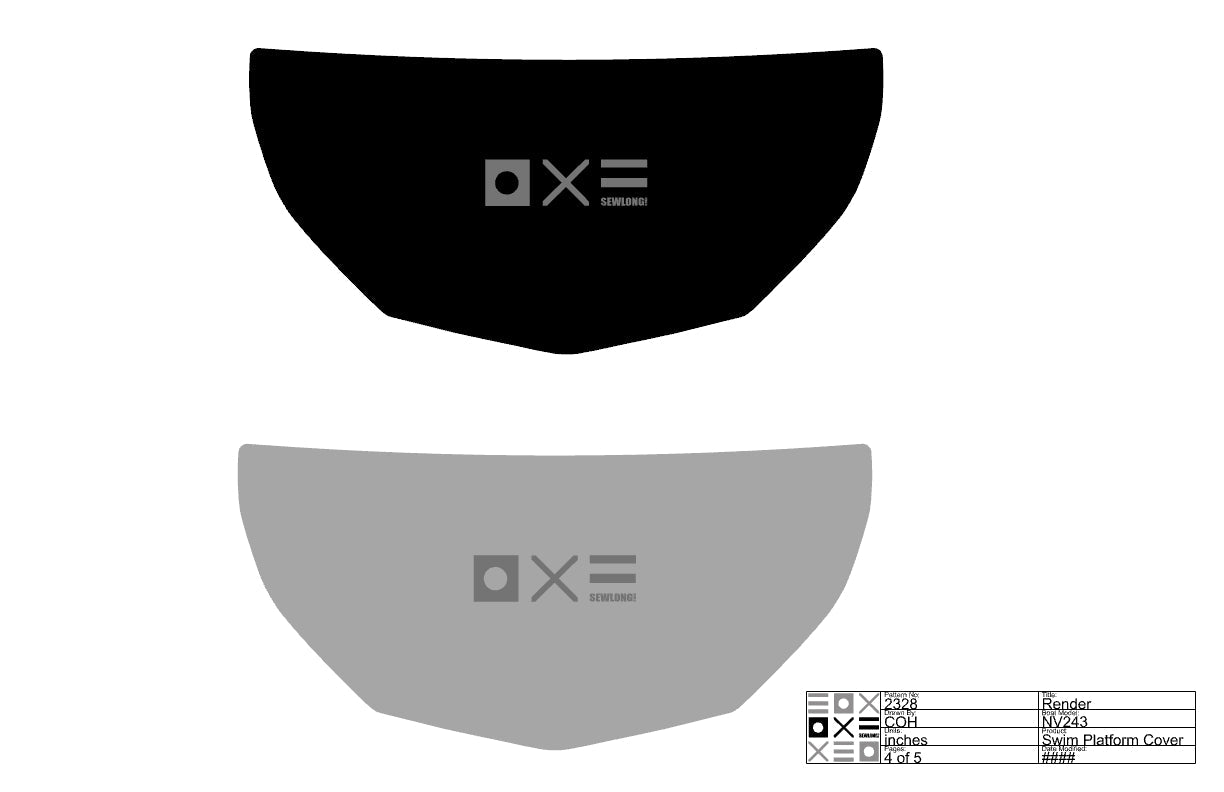 2026 Nv Swim Platform Cover - BoardCo