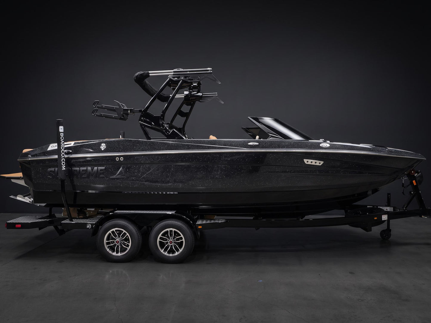 2026 Supreme S220 - Black Metal Flake / Castano