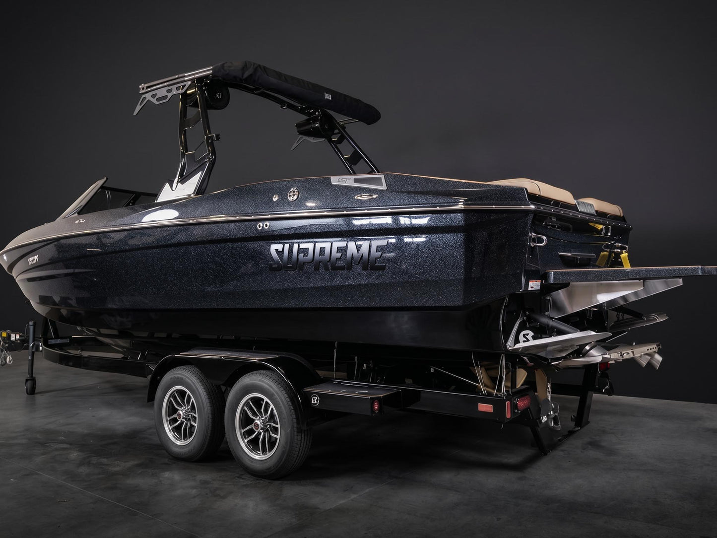 2026 Supreme S240 - Onyx Black / Black Metal Flake / Tan