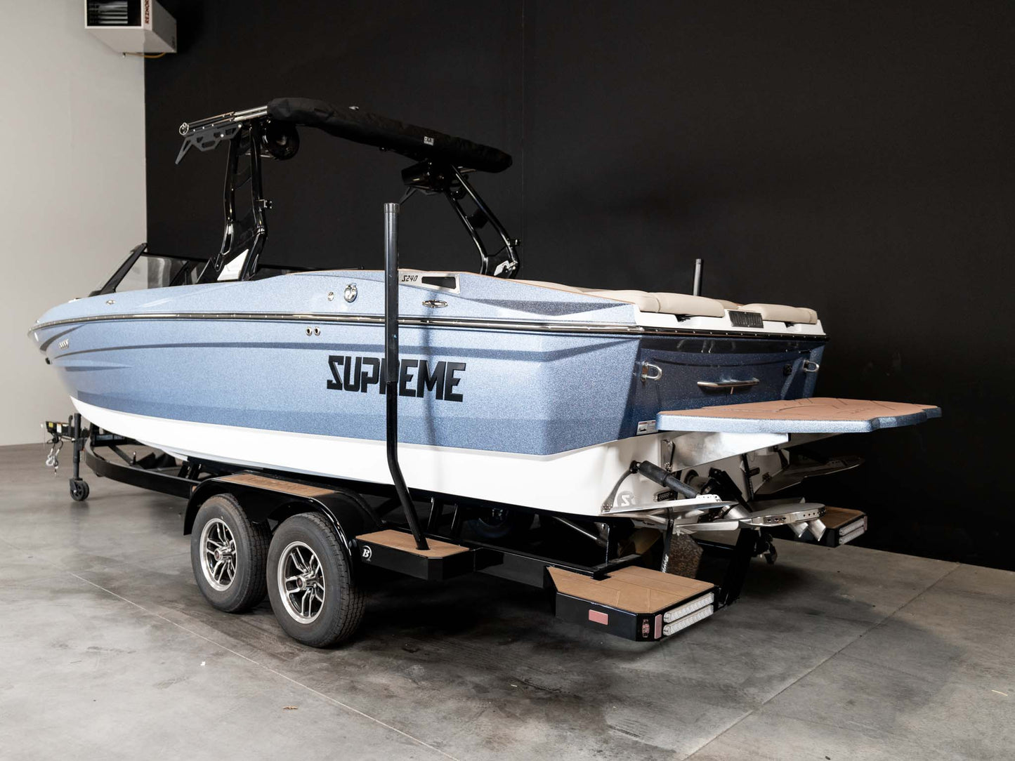 2026 Supreme S240 - Steel Blue / White - BoardCo