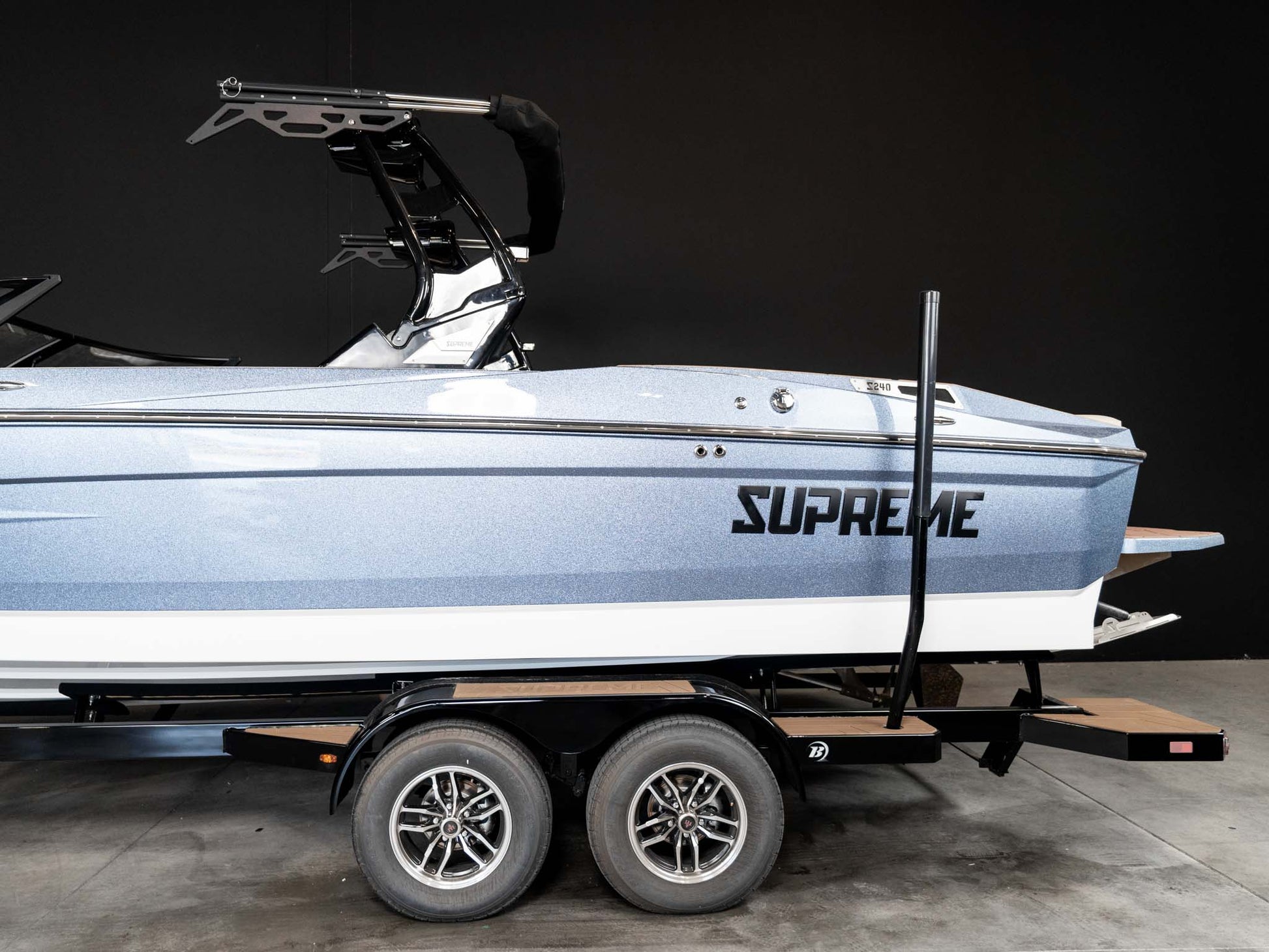2026 Supreme S240 - Steel Blue / White - BoardCo