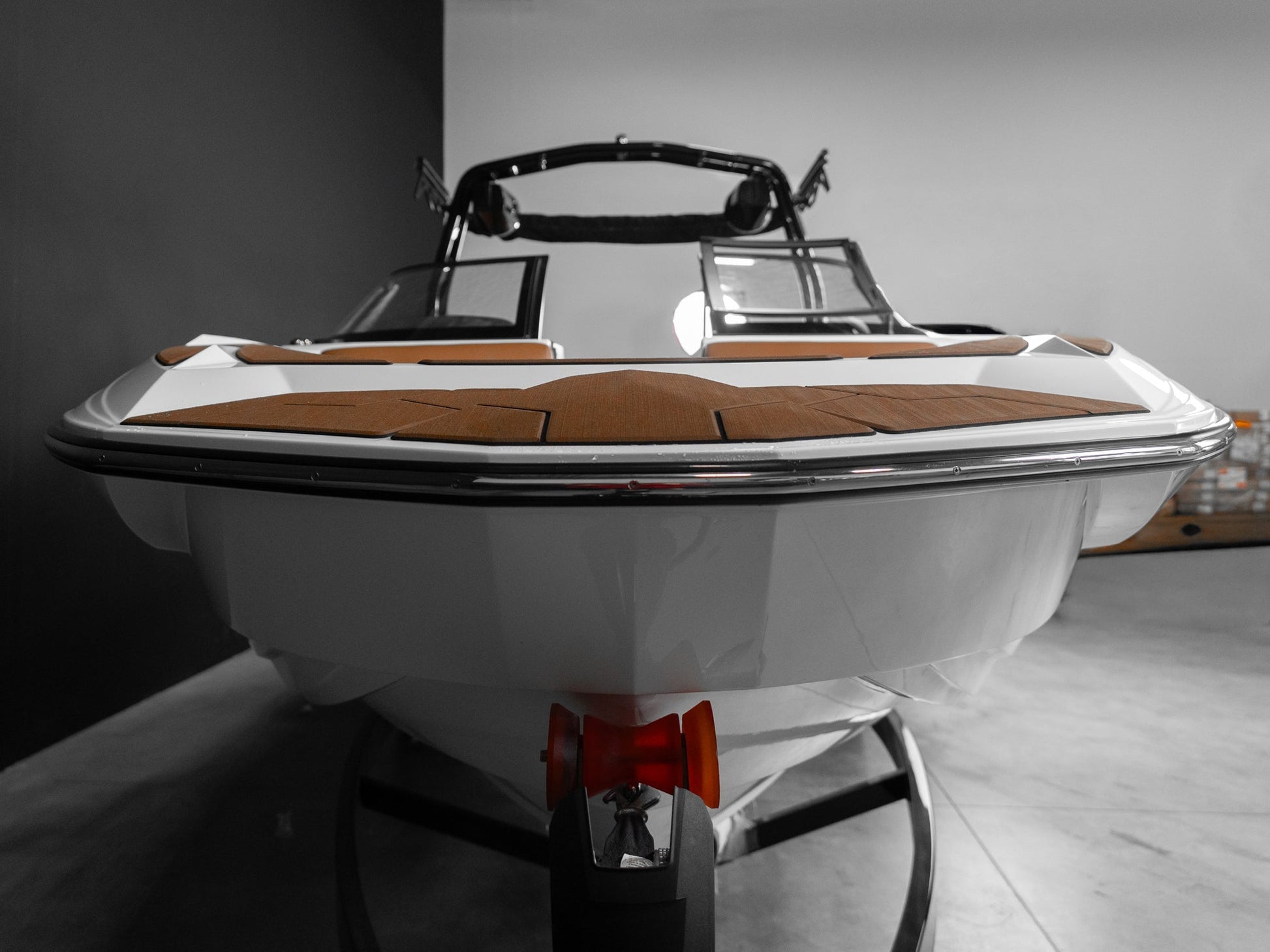 2026 Supreme S240 - White Frost / Castano - BoardCo Boats
