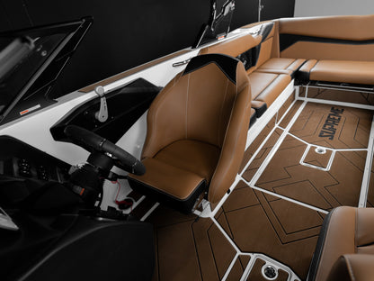 2026 Supreme S240 - White Frost / Castano - BoardCo Boats