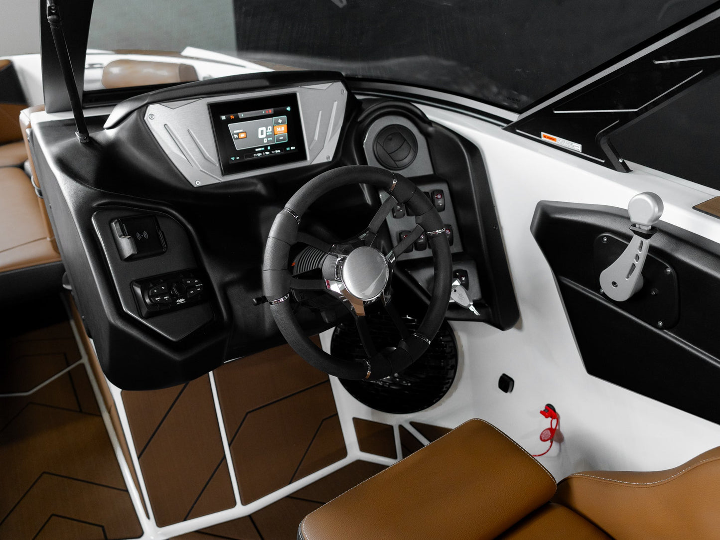 2026 Supreme S240 - White Frost / Castano - BoardCo Boats