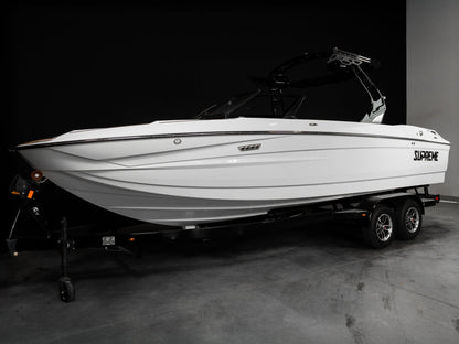 2026 Supreme S240 - White Frost / Castano - BoardCo Boats
