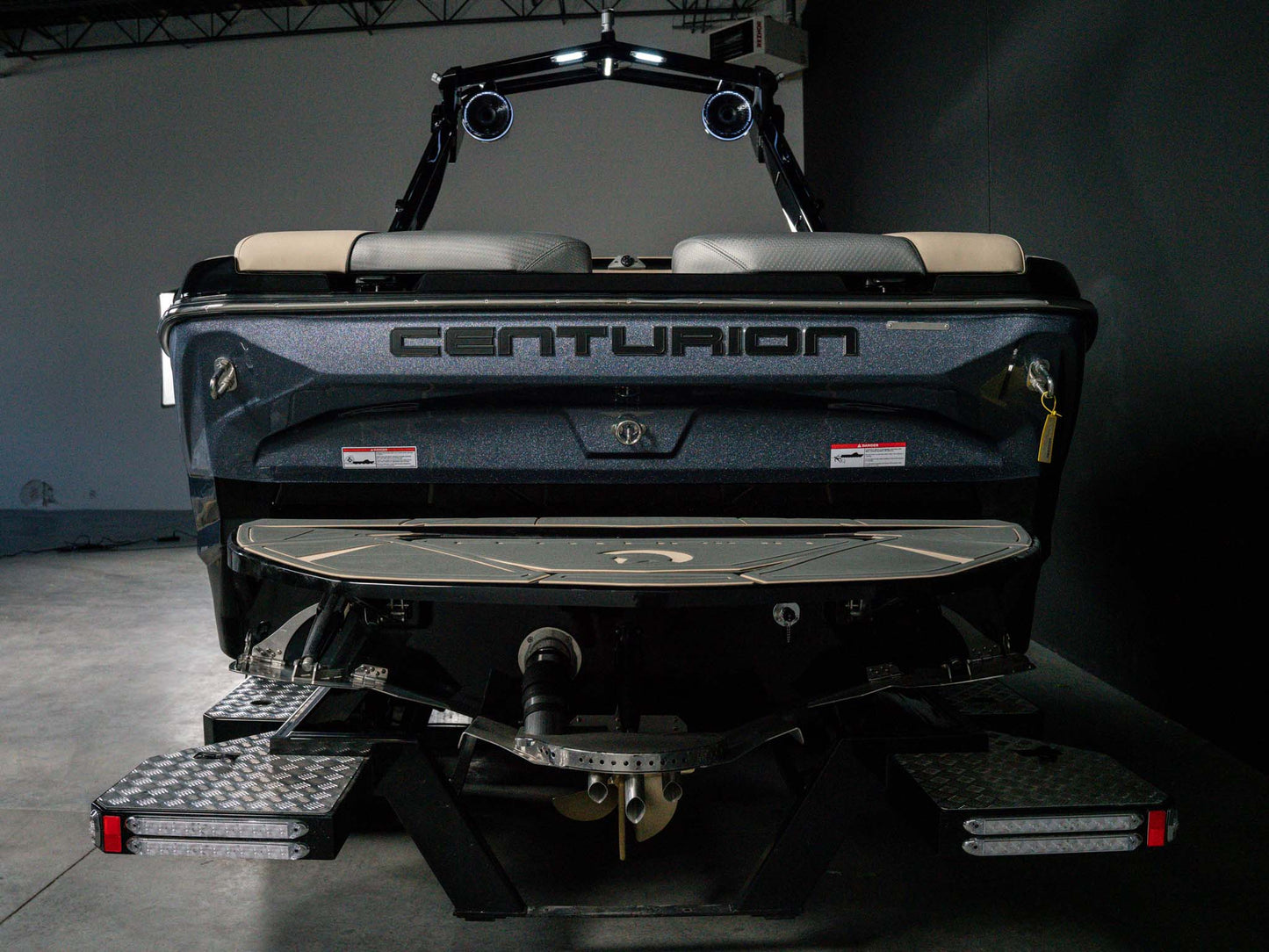 2026 Centurion NV243 - GunMetal Flake / Onyx Black