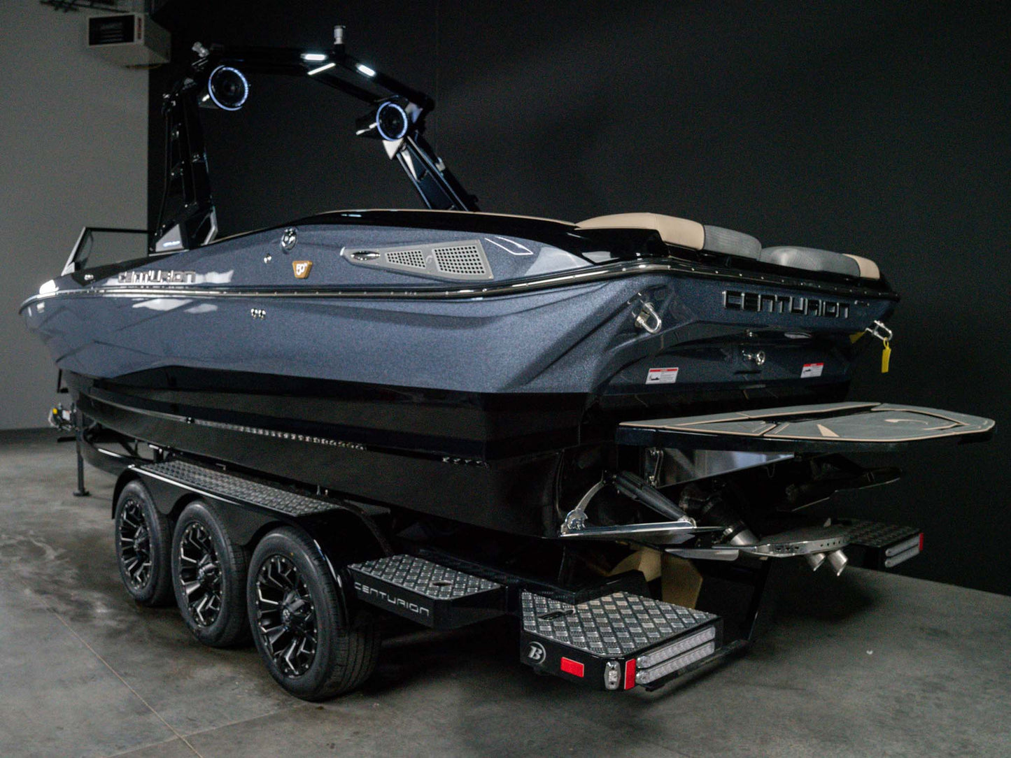 2026 Centurion NV243 - GunMetal Flake / Onyx Black