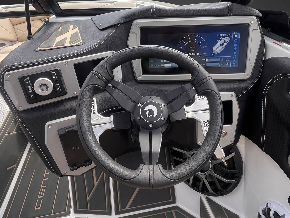 2027 Centurion Nv243 in Steel Blue Metal Flake w/ Tan interior