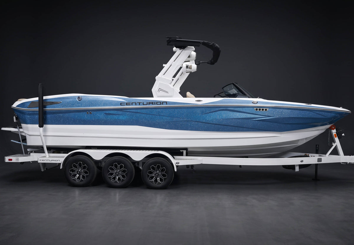 2027 Centurion Nv243 in Steel Blue Metal Flake w/ Tan interior