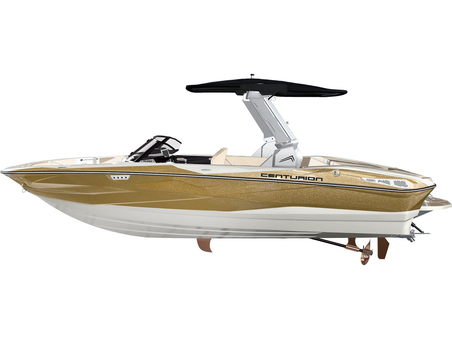 2027 Centurion Nv233 in Champagne Gold Flake w/ Tan interior