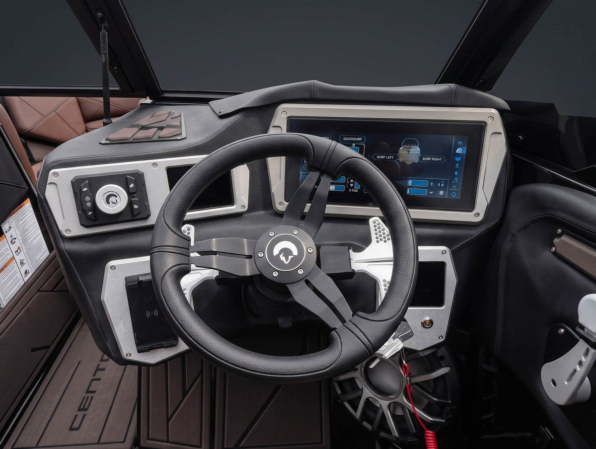2027 Centurion Nv243 in Black Metal Flake w/ Saddle Brown interior
