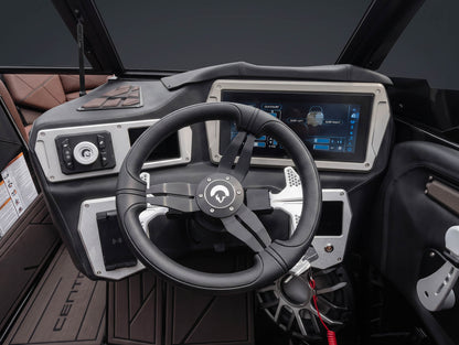2027 Centurion Nv243 in Black Metal Flake w/ Saddle Brown interior