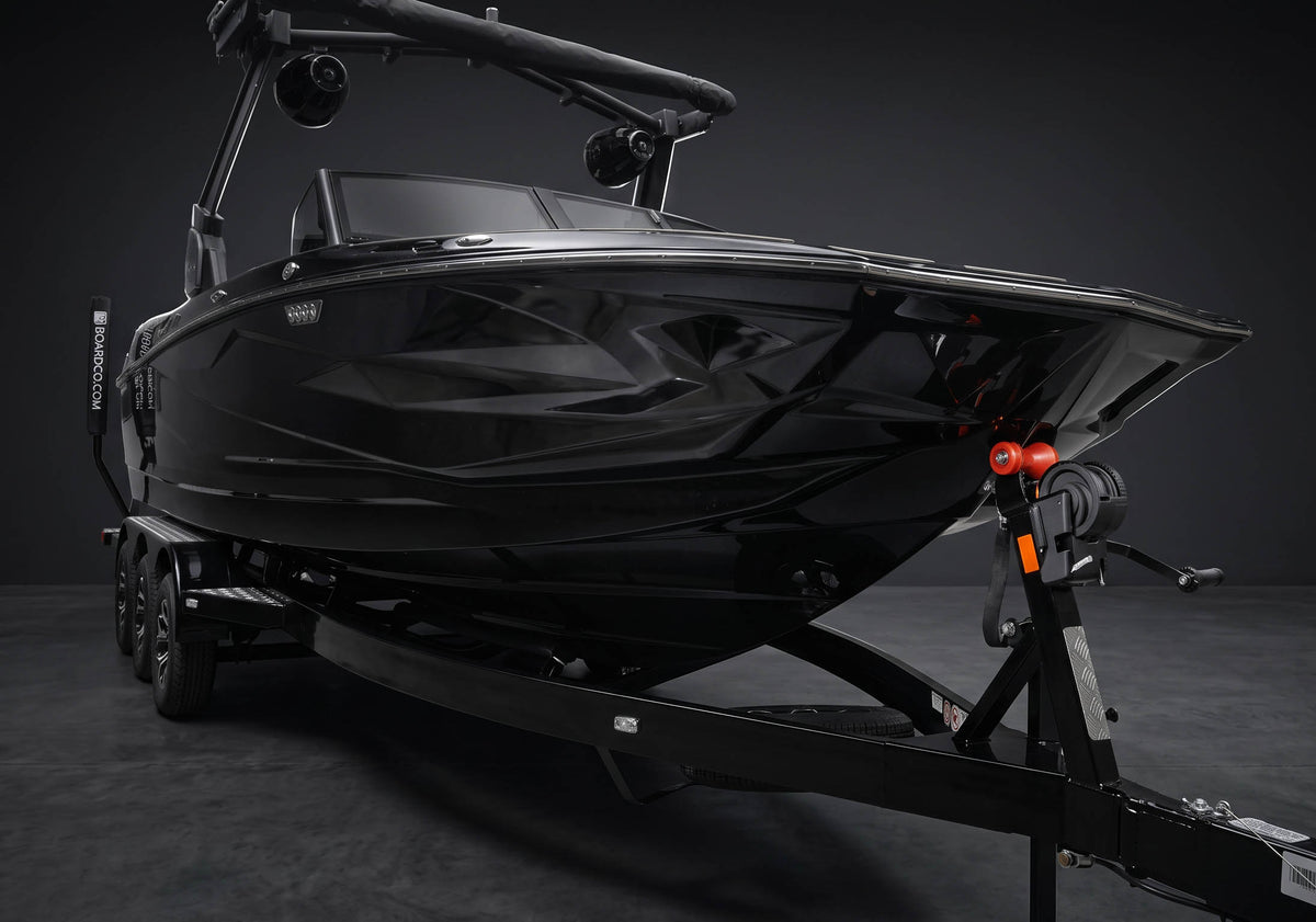2027 Centurion Nv243 in Black Metal Flake w/ Saddle Brown interior