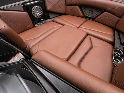 2027 Centurion Nv243 in Black Metal Flake w/ Saddle Brown interior