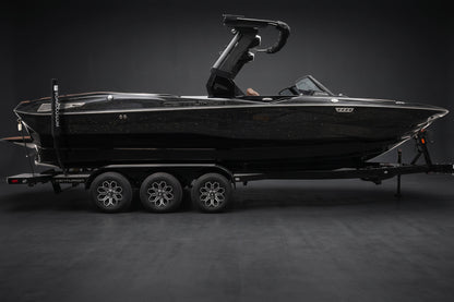 2027 Centurion Nv243 in Black Metal Flake w/ Saddle Brown interior