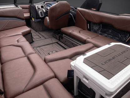 2027 Centurion Nv243 in Black Metal Flake w/ Saddle Brown interior