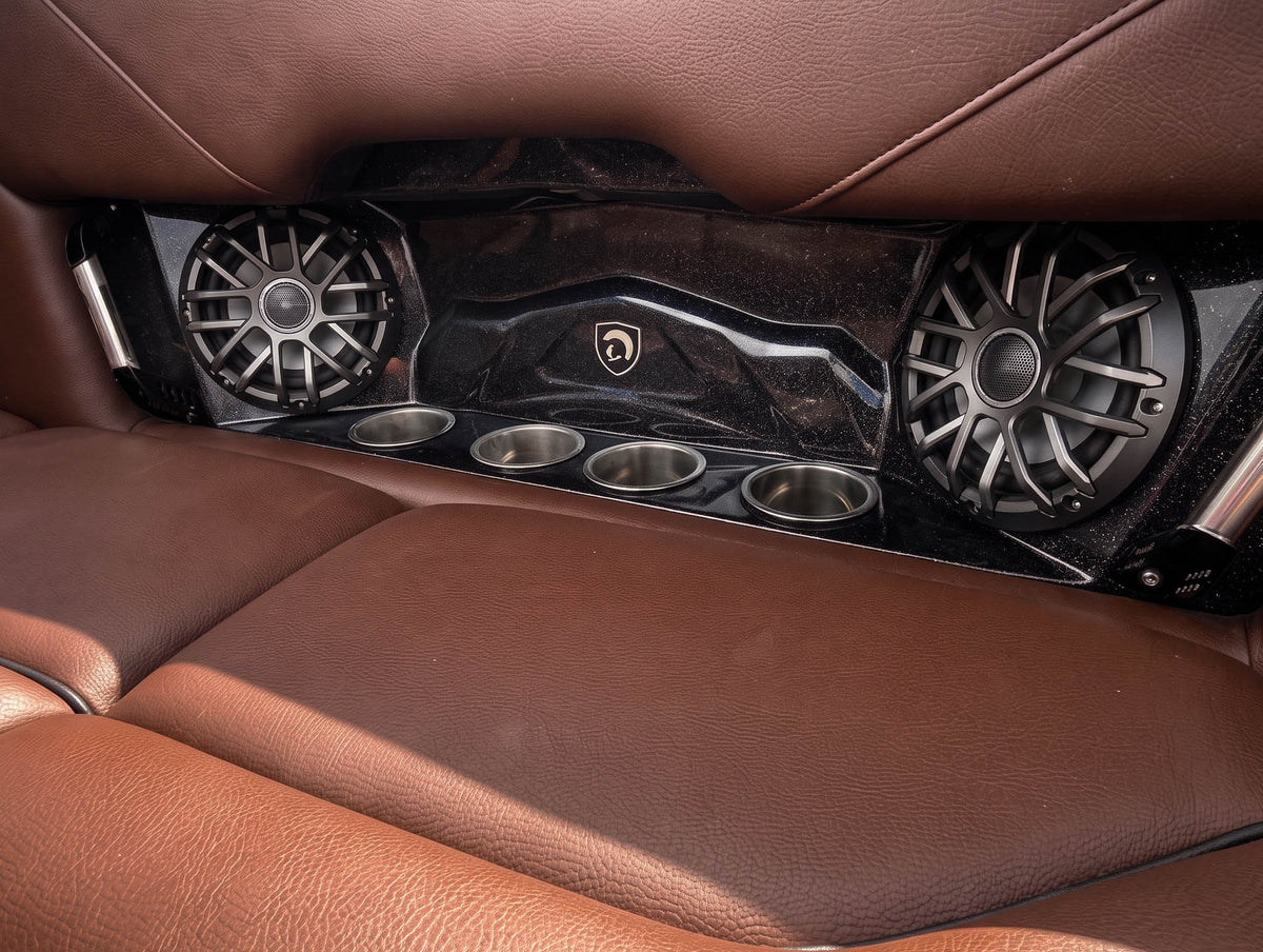 2027 Centurion Nv243 in Black Metal Flake w/ Saddle Brown interior