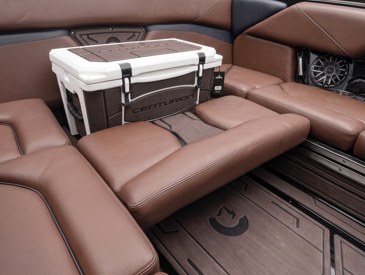 2027 Centurion Nv243 in Black Metal Flake w/ Saddle Brown interior