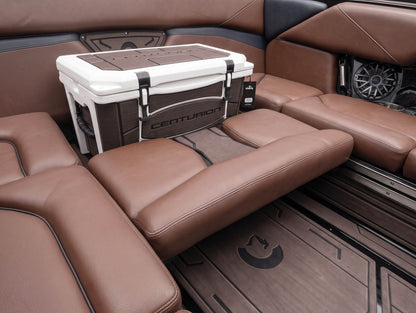 2027 Centurion Nv243 in Black Metal Flake w/ Saddle Brown interior