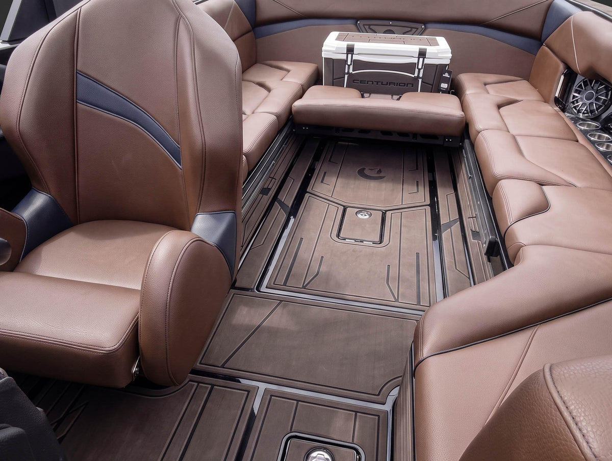 2027 Centurion Nv243 in Black Metal Flake w/ Saddle Brown interior