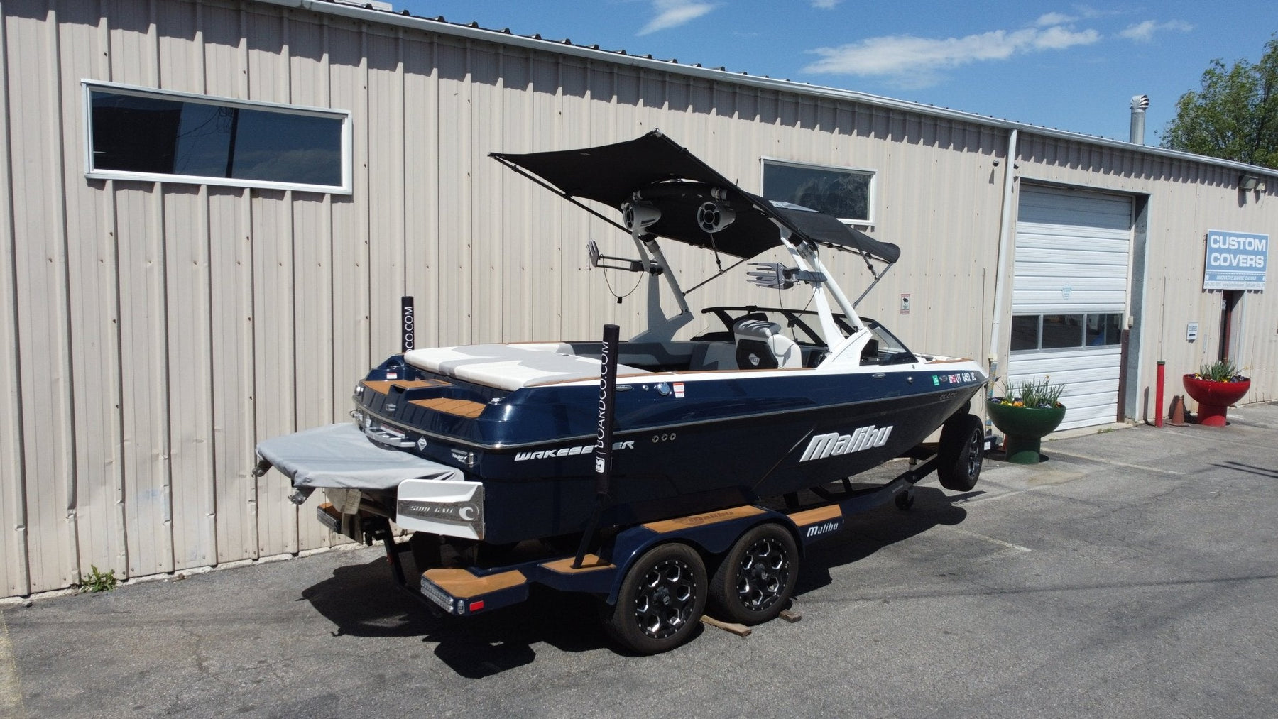 5' Tower Mounted Shade Sail - BoardCo