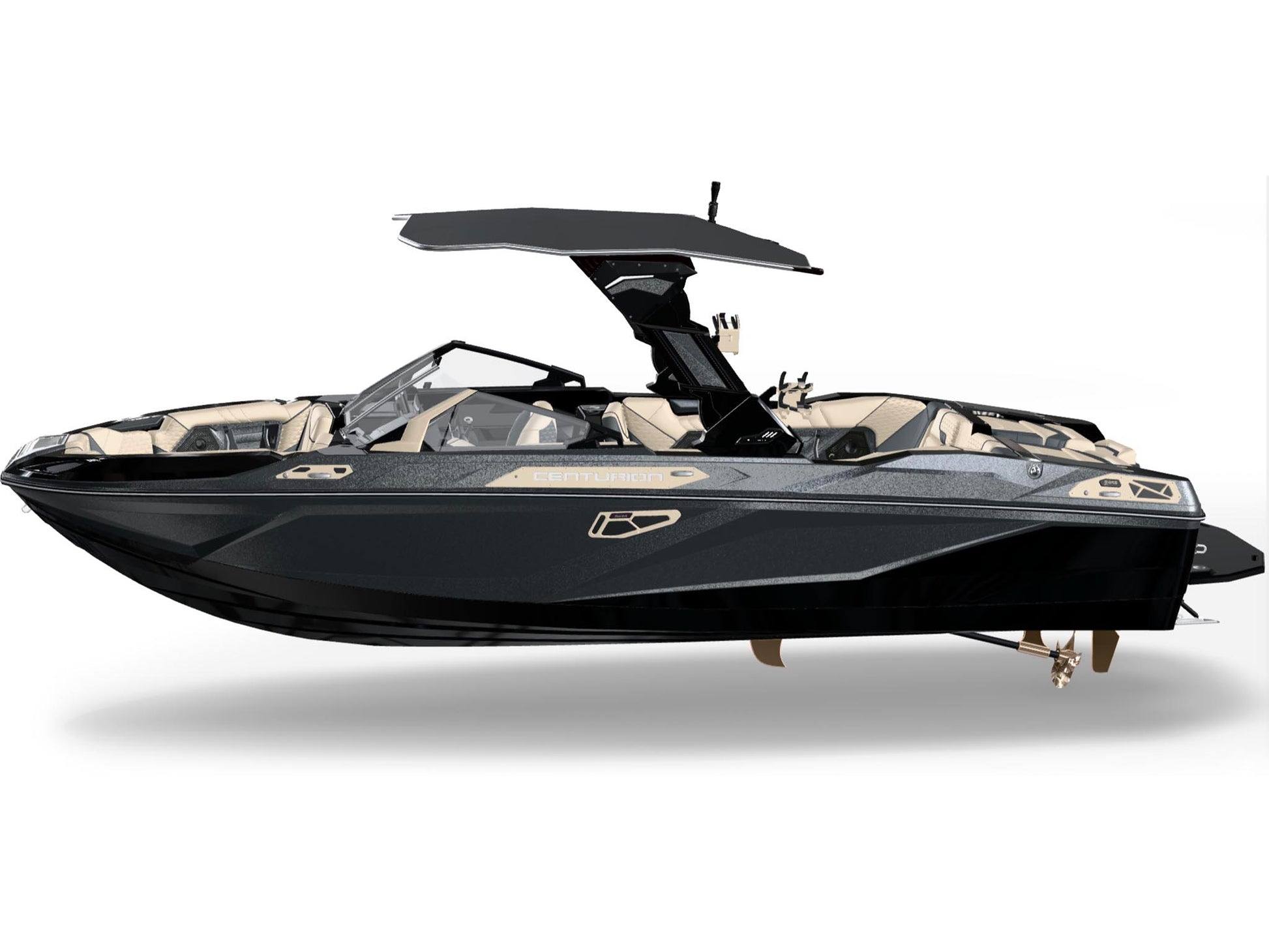 2027 Centurion RS265 - Black / Gun / Canvas, side profile