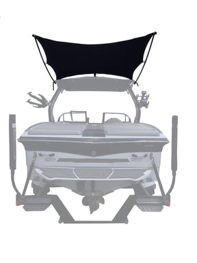 8' Folding Canopy Mounted Shade Sail, 77" - 79" Wide - BoardCo