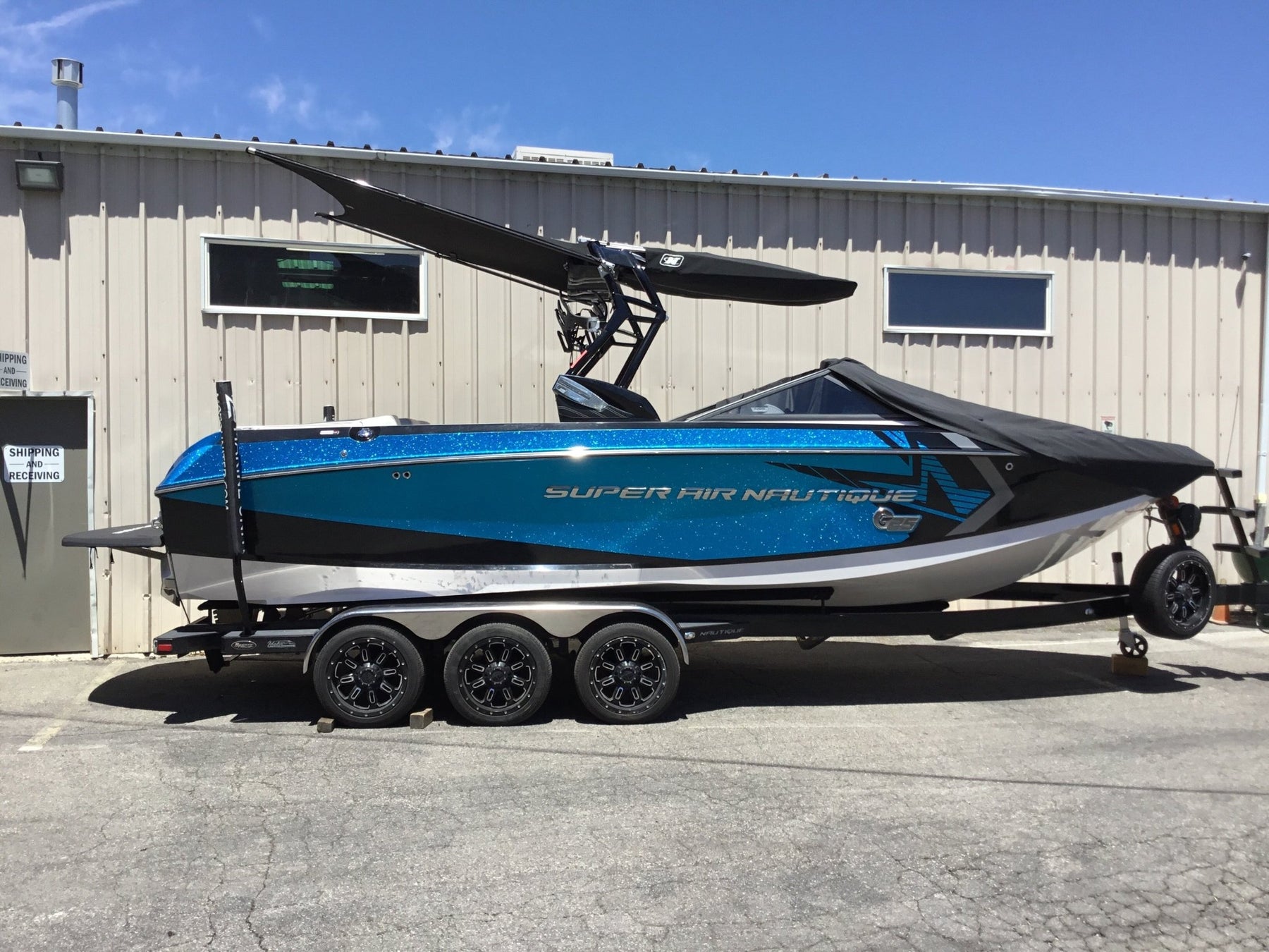 8' Nautique G Tower Mounted Shade Sail - BoardCo