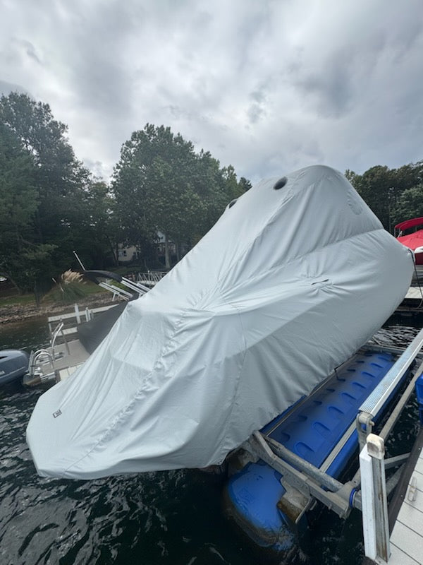 MasterCraft NXT24 W/Z6 Tower Double Up Storage Cover