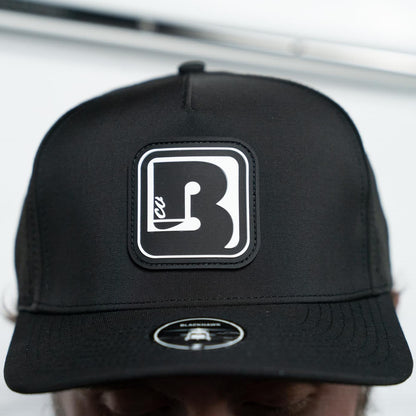BoardCo Blackhawk Hat Black with B Patch