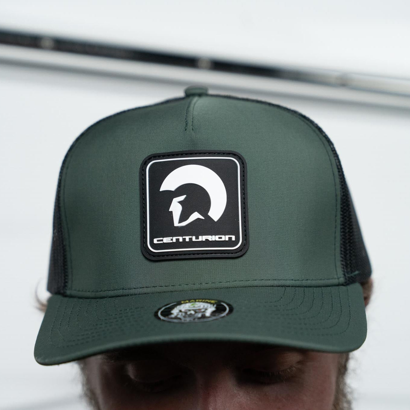 Centurion Marine Hat in Steel Green