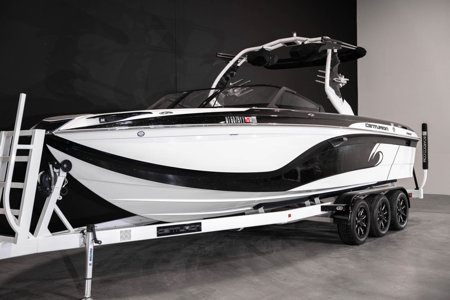 2018 Centurion Ri257 White / Black Flake