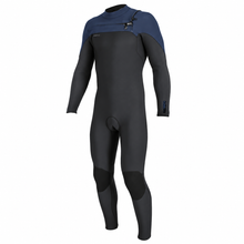 O'Neill Blueprint 3/2+mm Chest Zip Full Wetsuit in Black and Navy