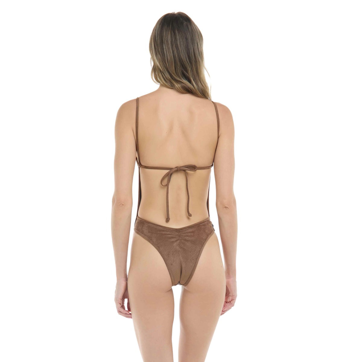 Body Glove Daisy Mae Claire One Piece in Tan