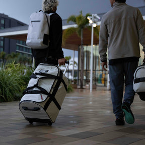 Follow Life Gear Bag in Light Grey