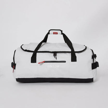 Follow Life Duffel Bag in Light Grey