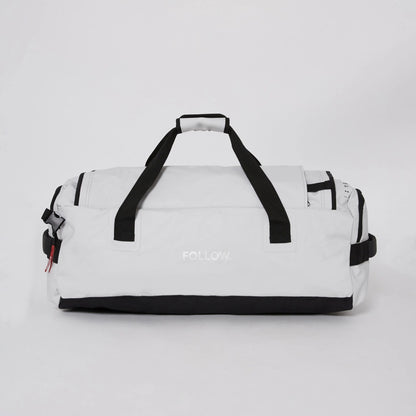 Follow Life Duffel Bag in Light Grey