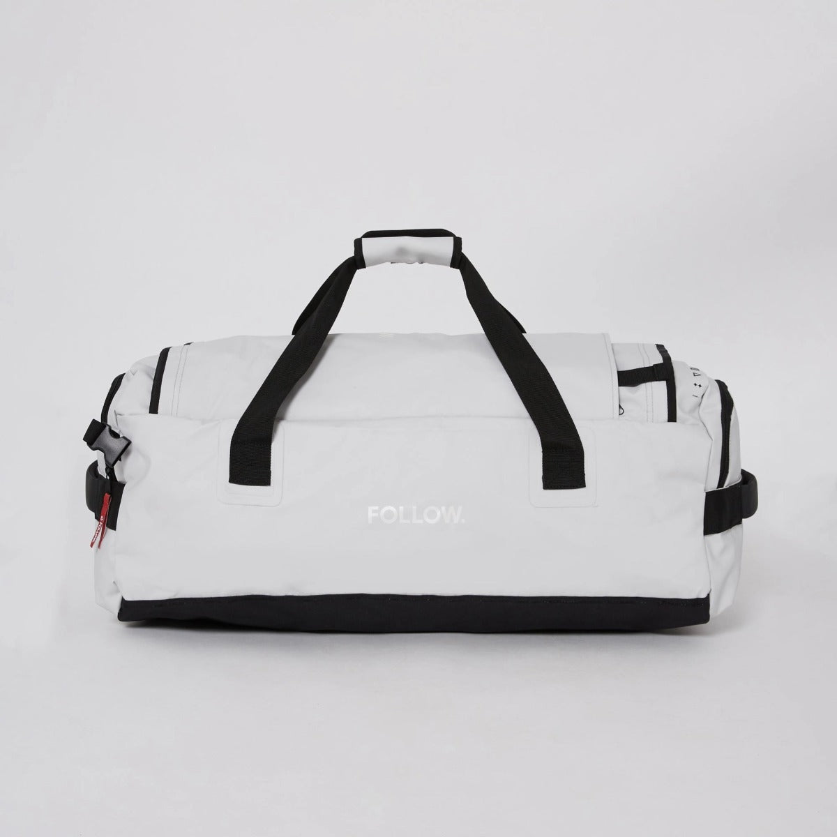 Follow Life Duffel Bag in Light Grey