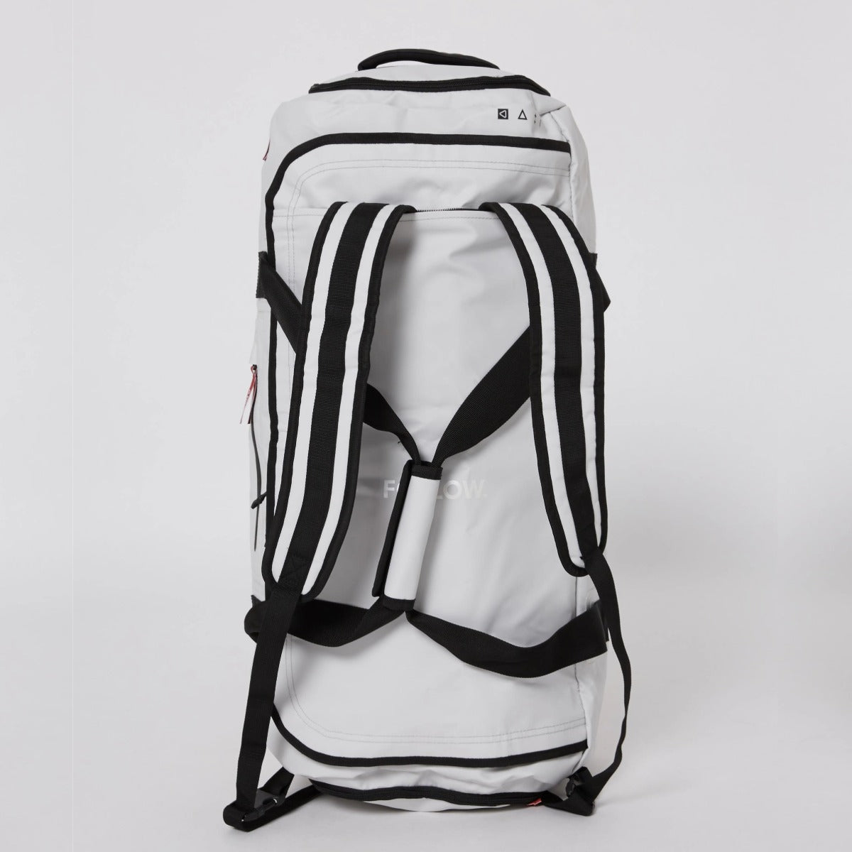 Follow Life Duffel Bag in Light Grey
