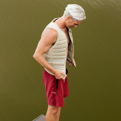 Follow Asset Men's Comp Wake Vest in Khaki