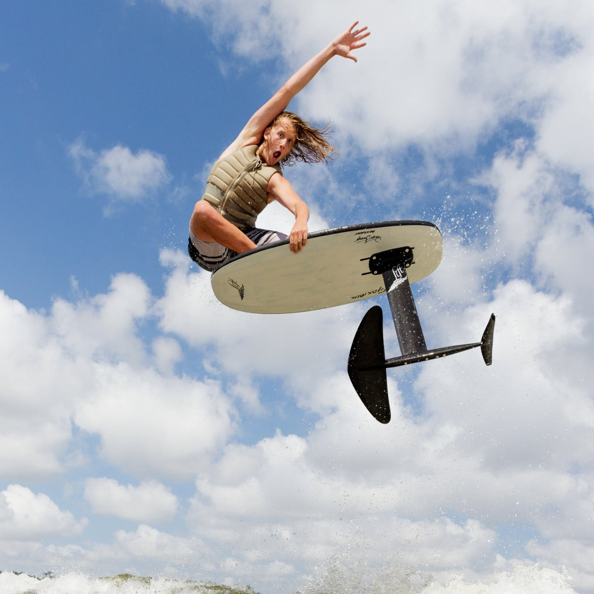 Follow Asset Men's Comp Wake Vest in Khaki