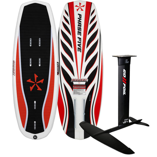 Phase 5 Gadget V3 + Go Foil RSX Flip Wake Foil Package 2026