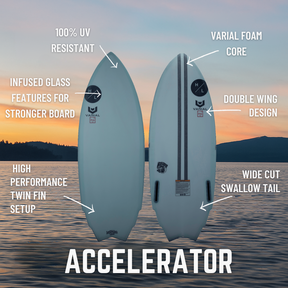 Hyperlite Accelerator Wakesurf Board 2025
