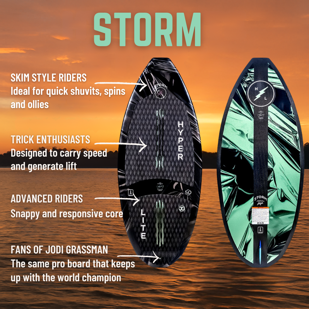 Hyperlite Storm Wakesurf Board 2025