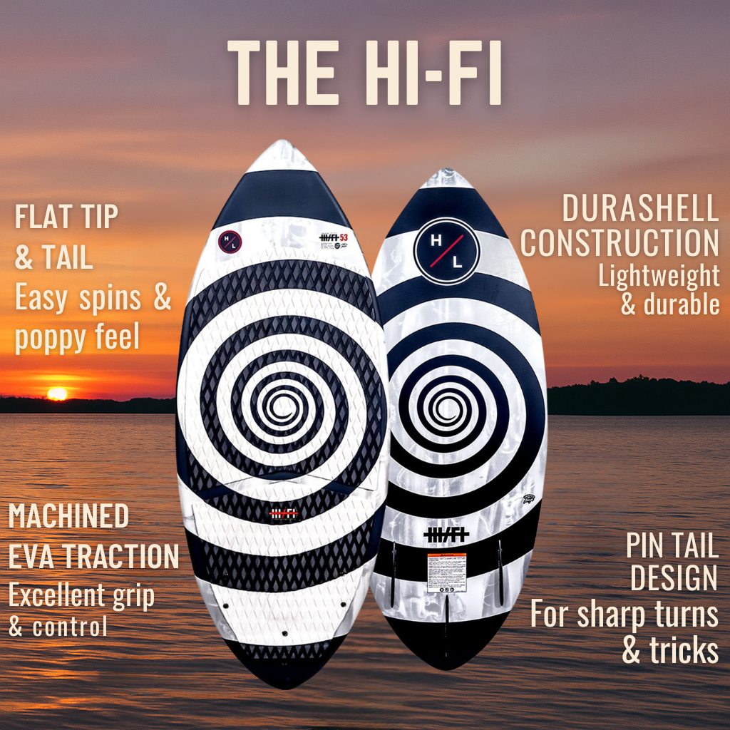 Hyperlite Hi-Fi Wakesurf Board 2025