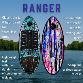 Hyperlite Ranger Wakesurf Board 2025